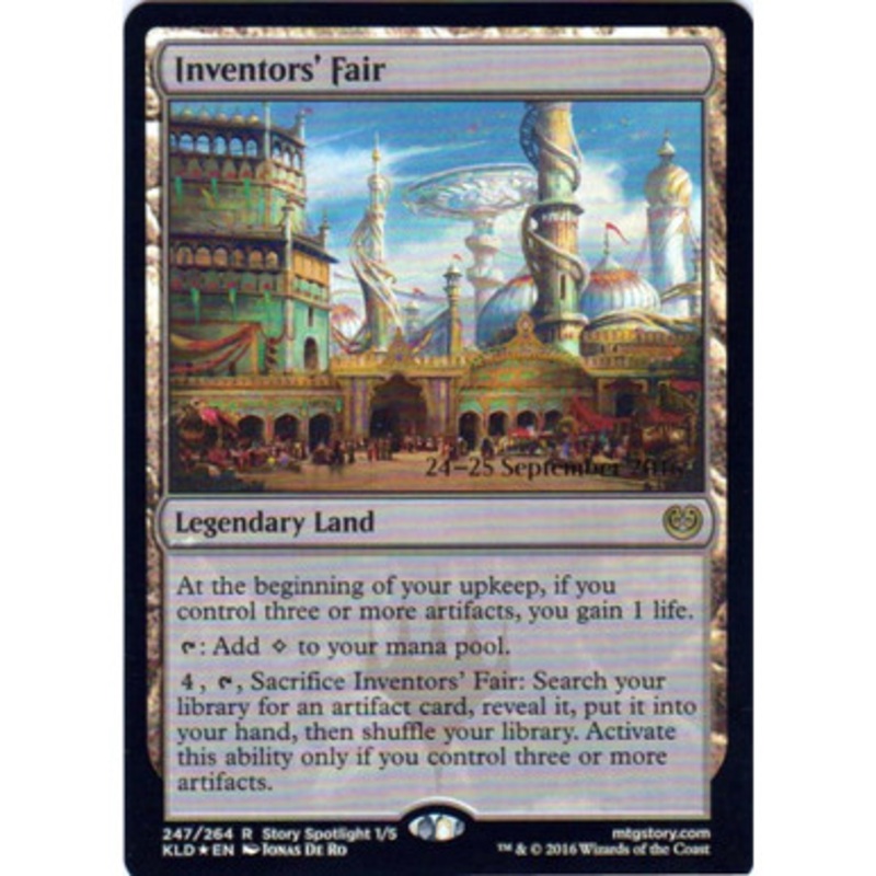 Inventors' Fair (Kaladesh Prerelease foil) | Promotional Cards