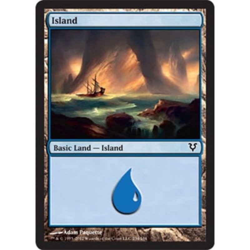 Island #234 (foil) | Avacyn Restored