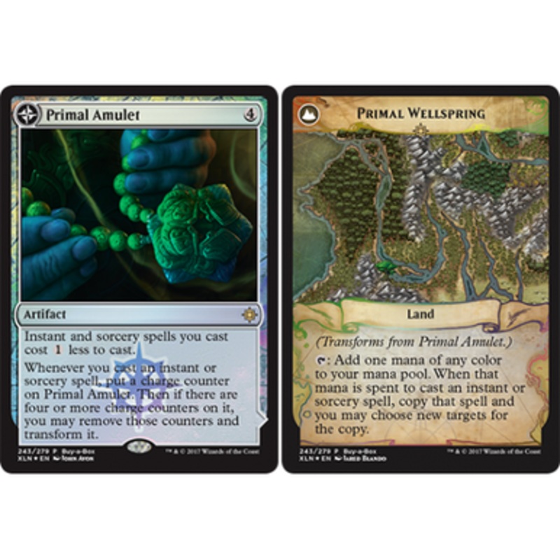 Primal Amulet (Primal Wellspring) (Ixalan Buy-a-Box Promo) | Promotional Cards