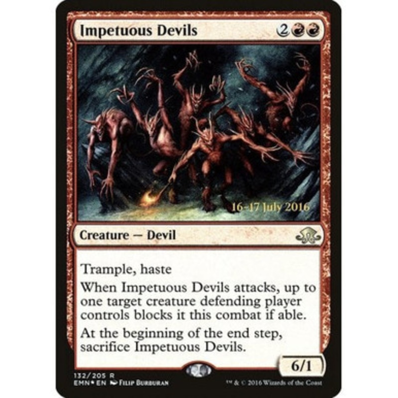 Impetuous Devils (Eldritch Moon Prerelease foil)