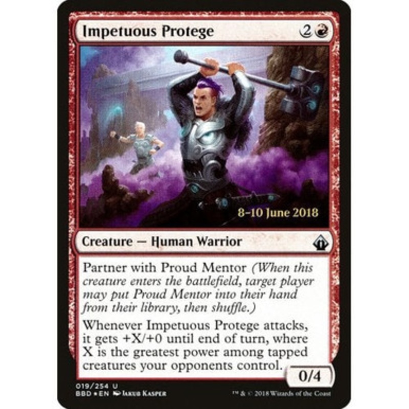 Impetuous Protege (Battlebond Launch foil) | Promotional Cards