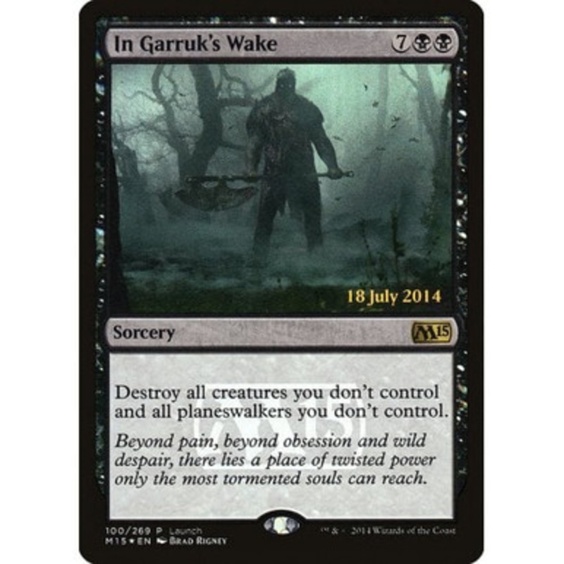 In Garruk's Wake (Magic 2015 Launch foil) | Promotional Cards
