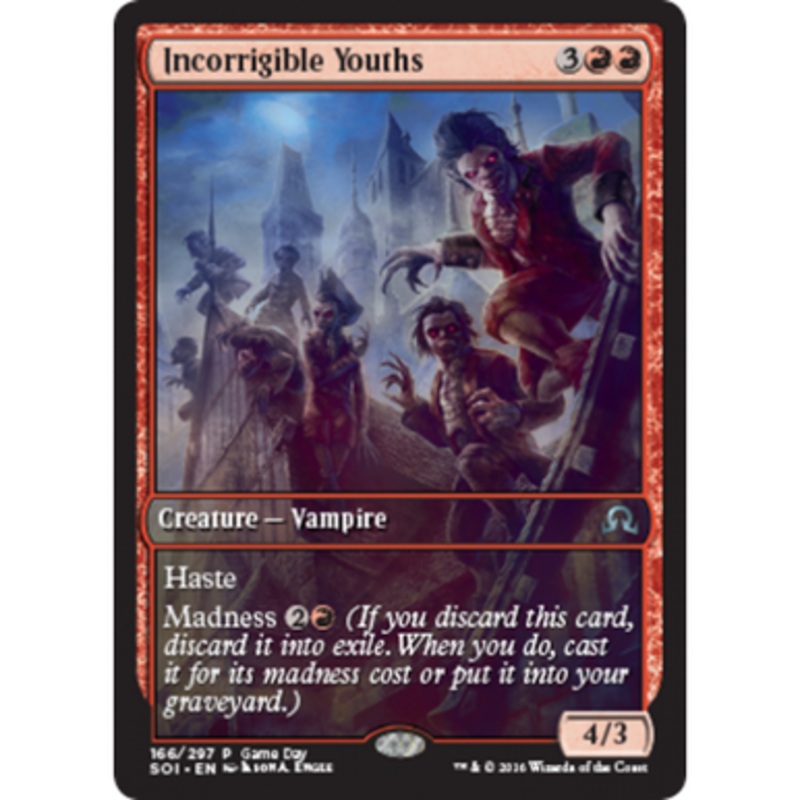 Incorrigible Youths (Shadows over Innistrad Game Day) | Promotional Cards