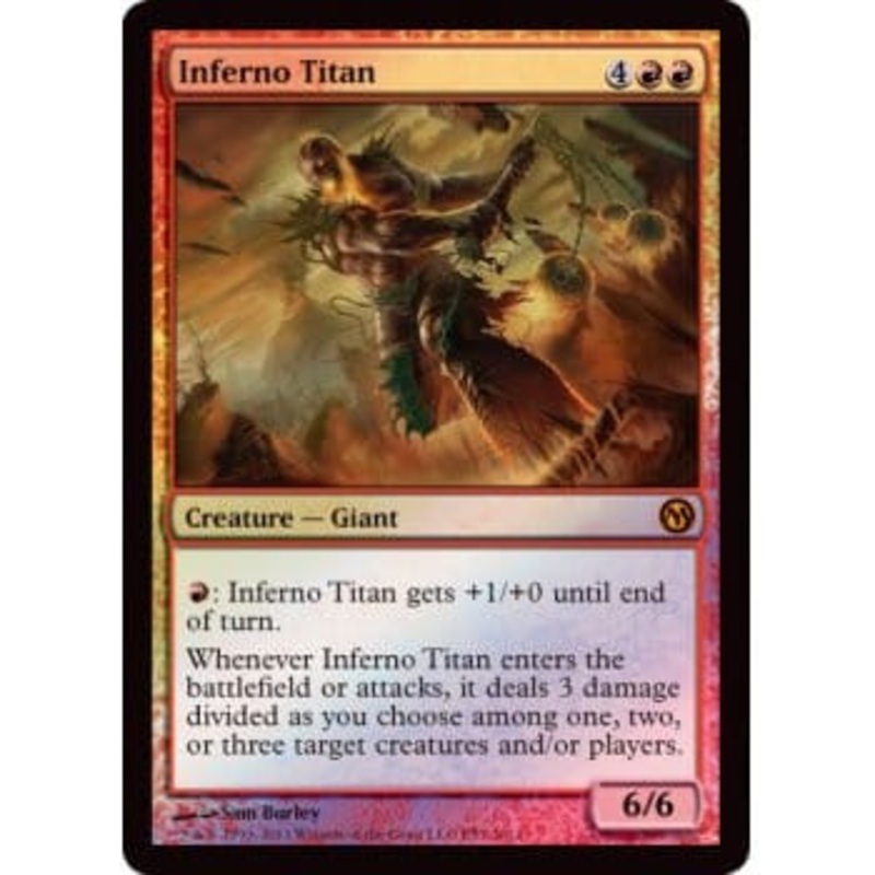 Inferno Titan (Duels of the Planeswalkers 2012 foil) | Promotional Cards