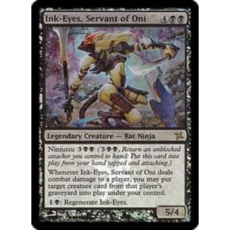 Ink-Eyes, Servant of Oni (Betrayers of Kamigawa Prerelease foil) | Promotional Cards