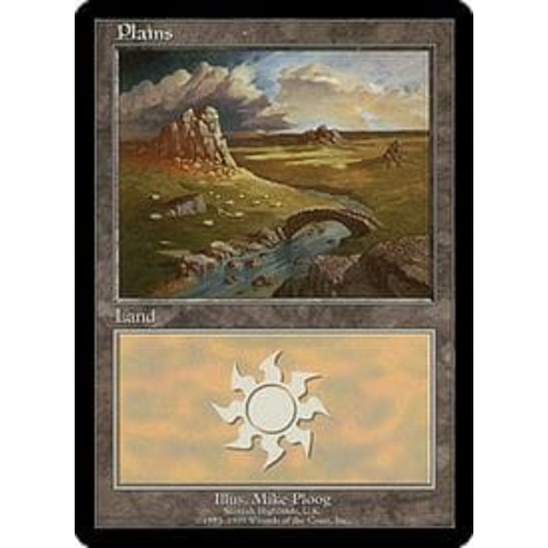 Plains (EURO Land Blue - U.K.) | Promotional Cards