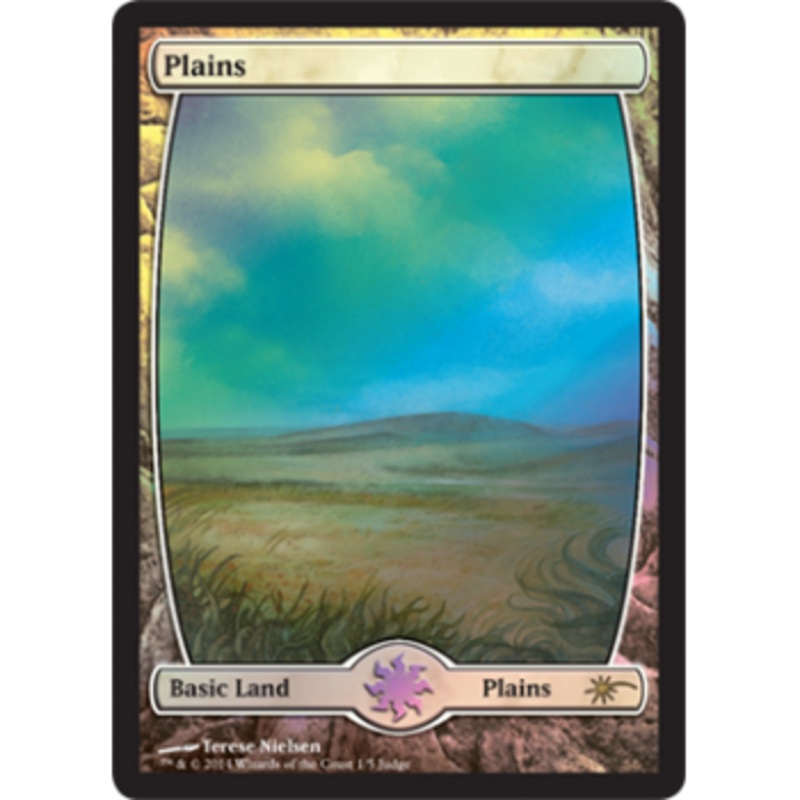 Plains (Extended Art) (Judge Foil) | Promotional Cards