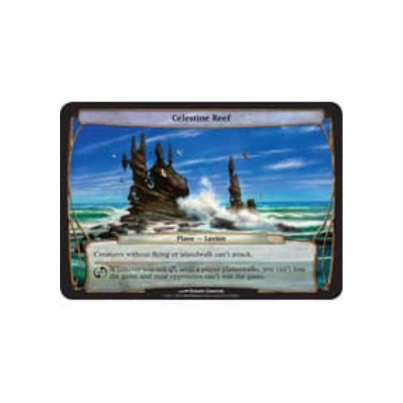 Plane - Celestine Reef (Zendikar Prerelease) | Promotional Cards