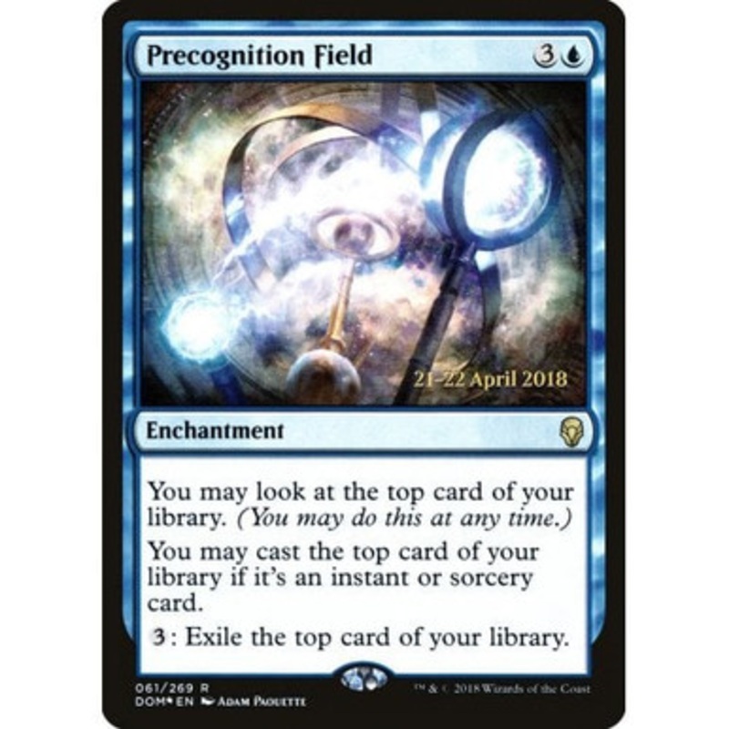 Precognition Field (Dominaria Prerelease foil) | Promotional Cards
