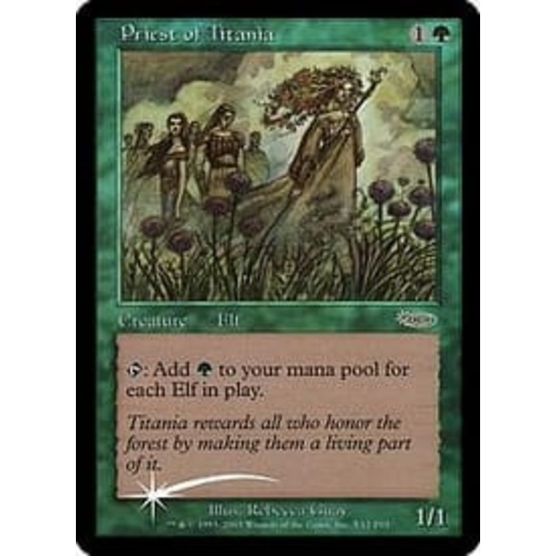 Priest of Titania (FNM foil) | Promotional Cards