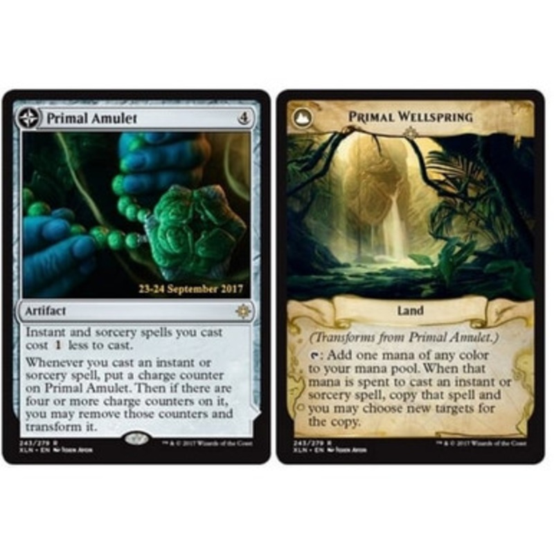 Primal Amulet (Primal Wellspring) (Ixalan Prerelease foil) | Promotional Cards
