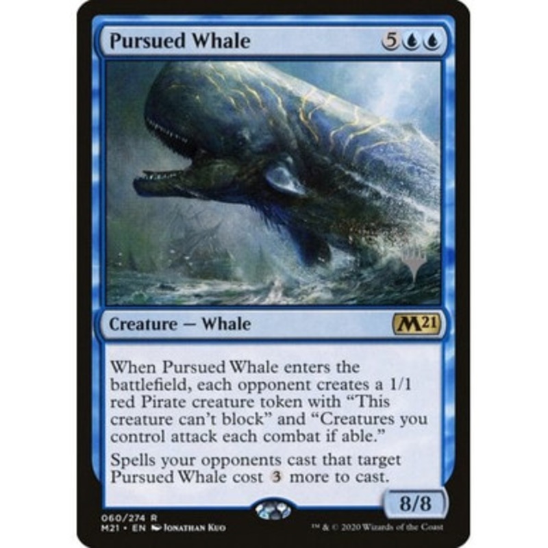 Pursued Whale (Promo Pack non-foil) | Promotional Cards