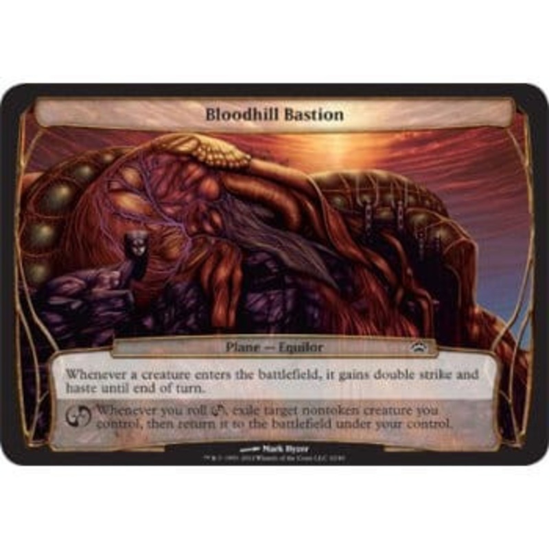 Plane - Bloodhill Bastion | Planechase 2012
