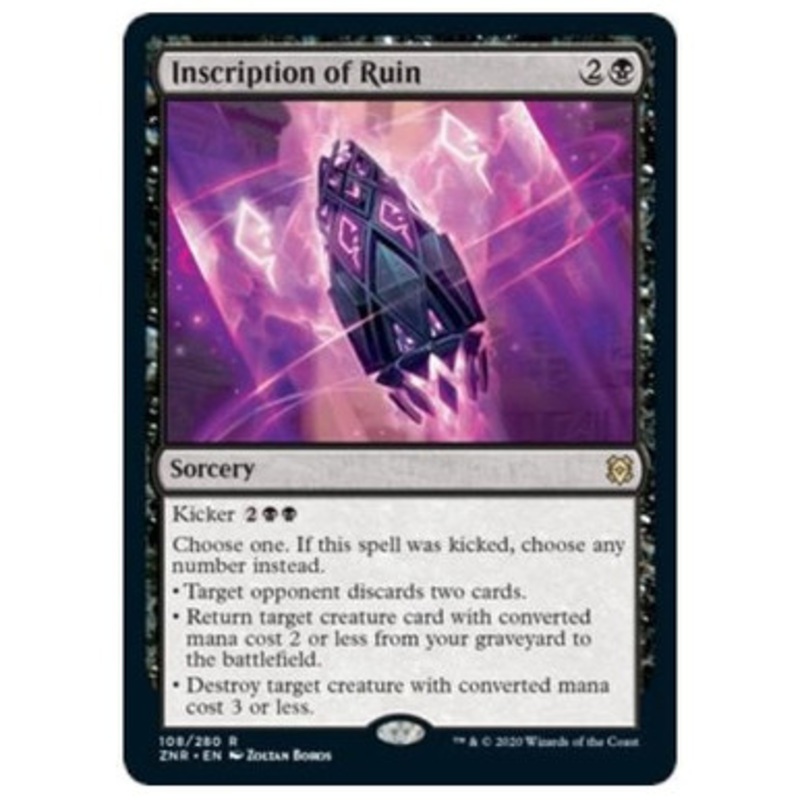 Inscription of Ruin | Zendikar Rising