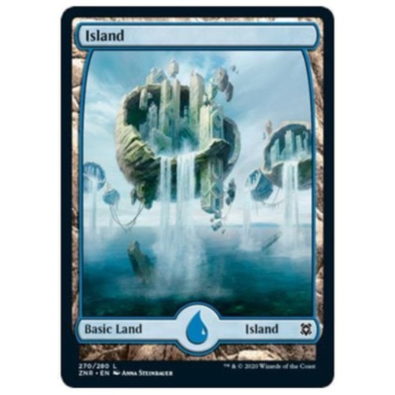 Island (#270) (Extended Art) | Zendikar Rising