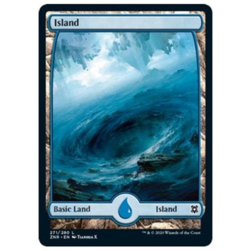 Island (#271) (Extended Art) | Zendikar Rising