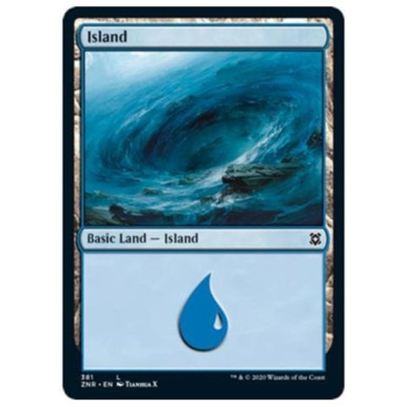 Island (#381) | Zendikar Rising