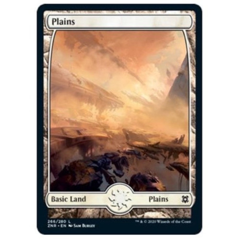 Plains (#266) (Extended Art) | Zendikar Rising