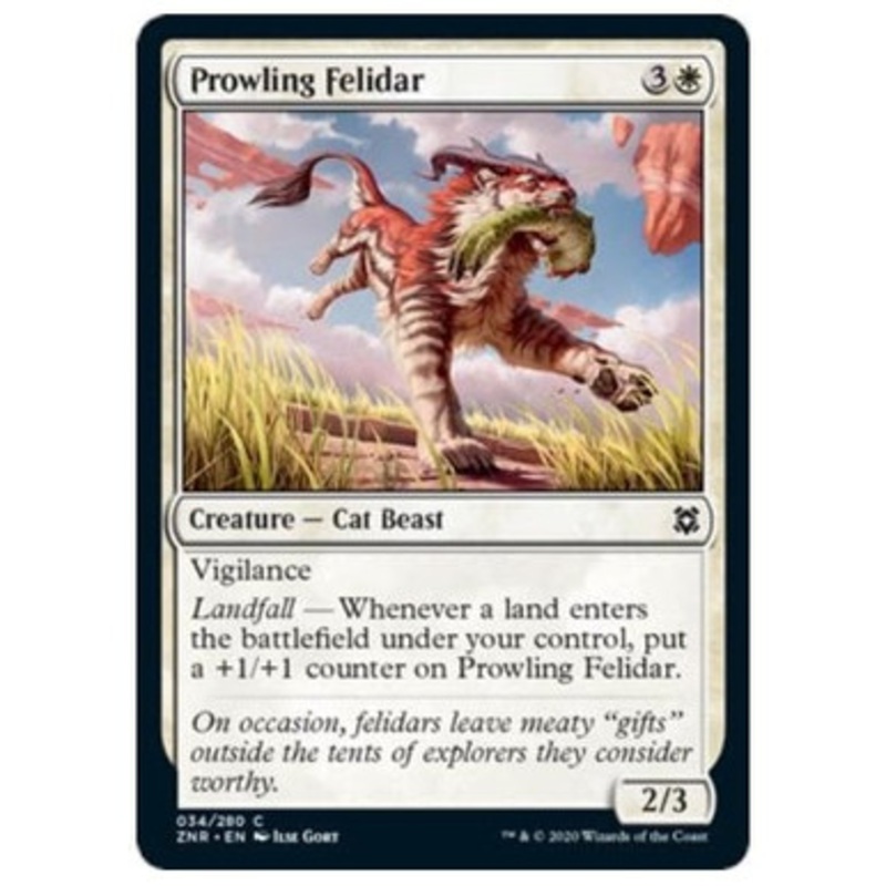Prowling Felidar | Zendikar Rising