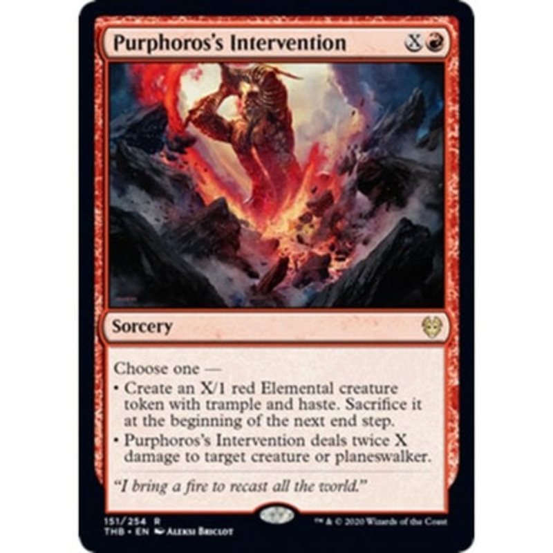 Purphoros's Intervention | Theros Beyond Death