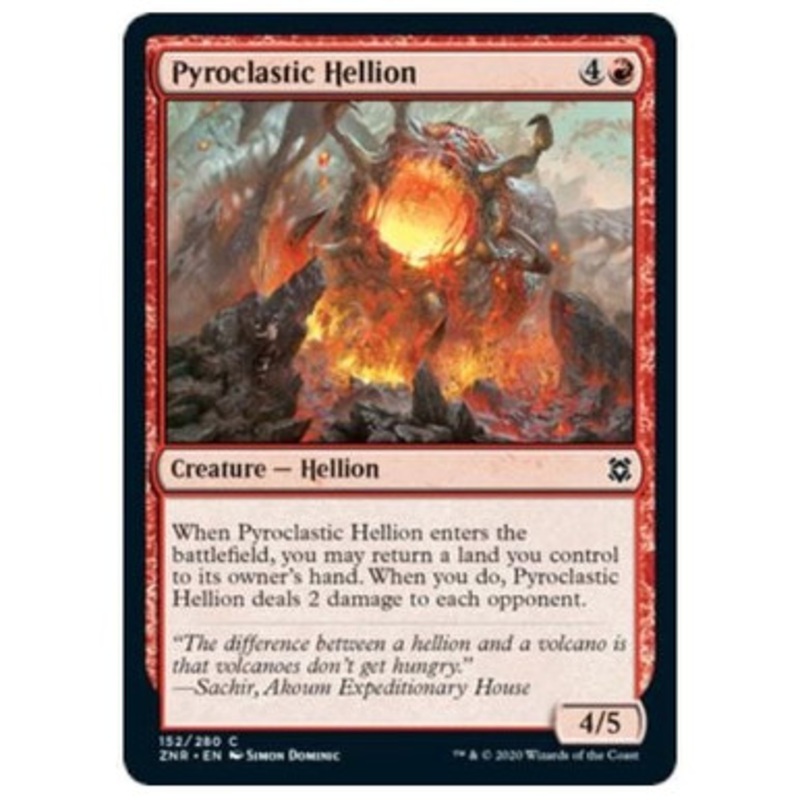 Pyroclastic Hellion | Zendikar Rising