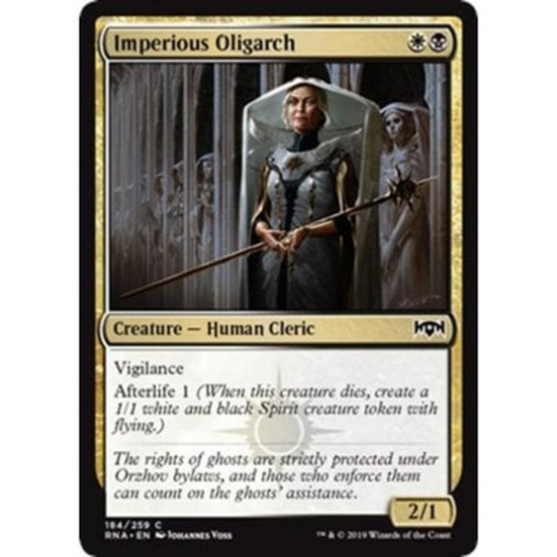 Imperious Oligarch | Ravnica Allegiance