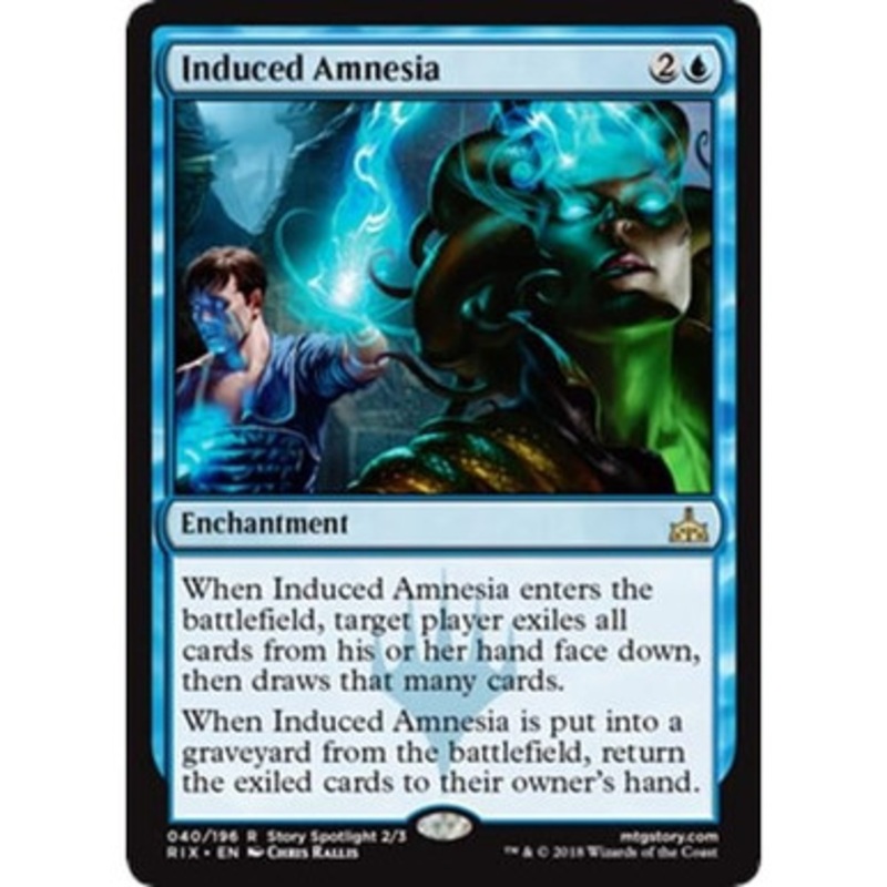 Induced Amnesia | Rivals of Ixalan