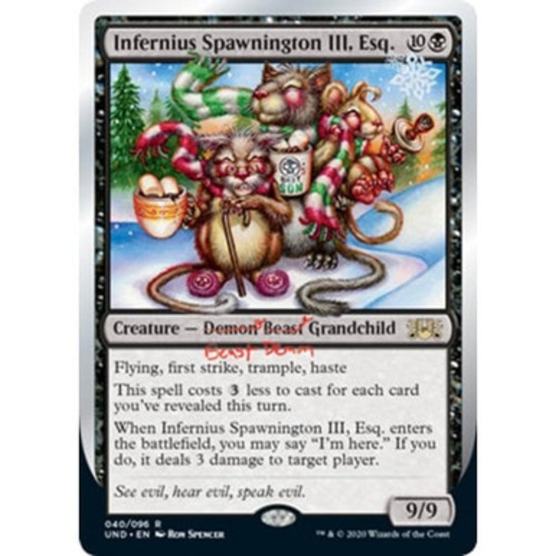 Infernius Spawnington III, Esq. | Unsanctioned