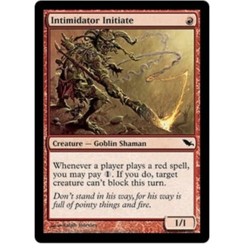 Intimidator Initiate (foil) | Shadowmoor