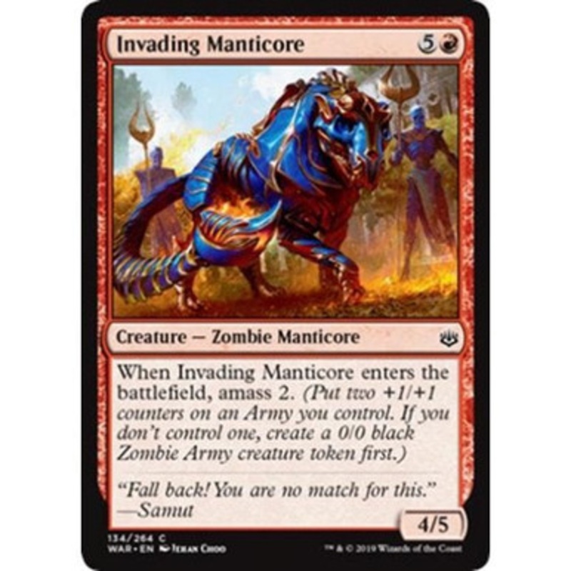 Invading Manticore | War of the Spark