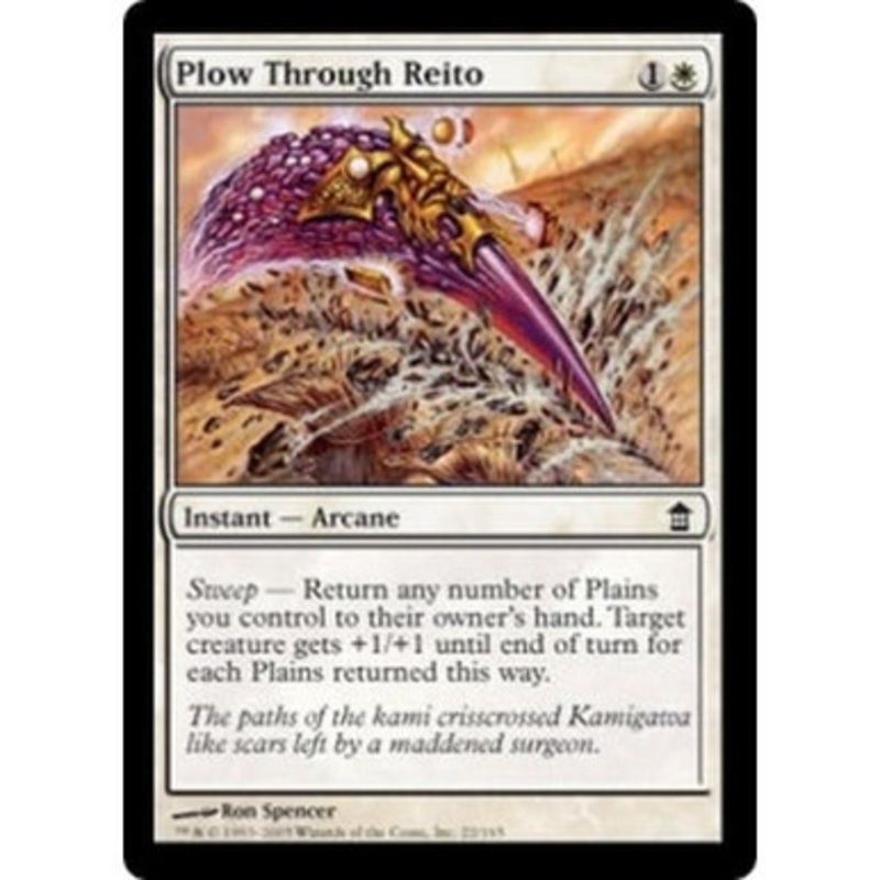 Plow Through Reito | Saviors of Kamigawa