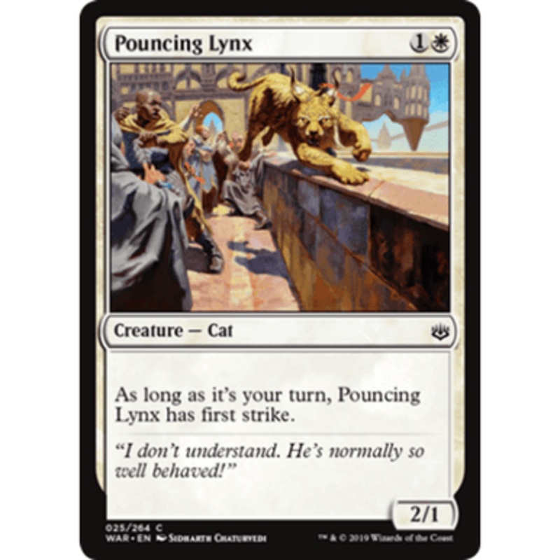 Pouncing Lynx | War of the Spark