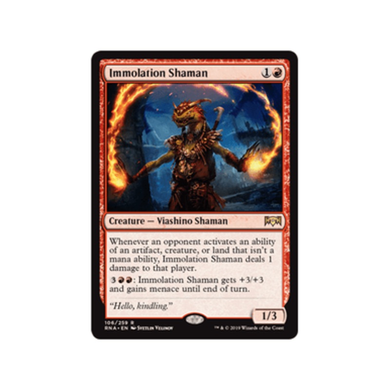 Immolation Shaman | Ravnica Allegiance