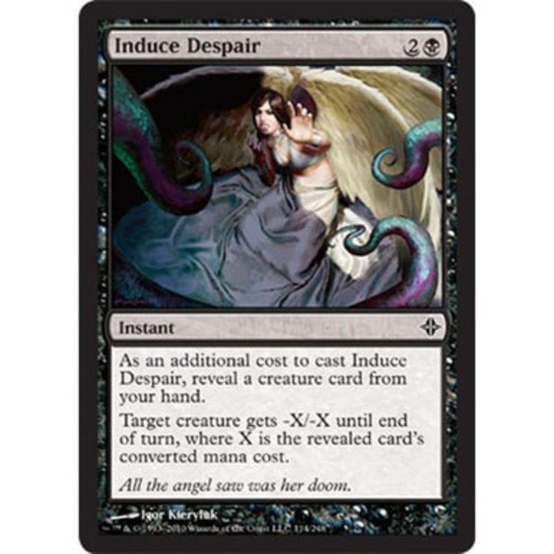 Induce Despair (foil) | Rise of the Eldrazi