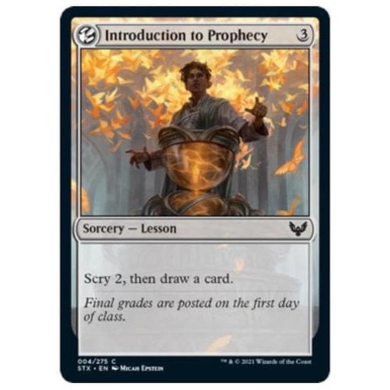 Introduction to Prophecy (foil) | Strixhaven: School of Mages