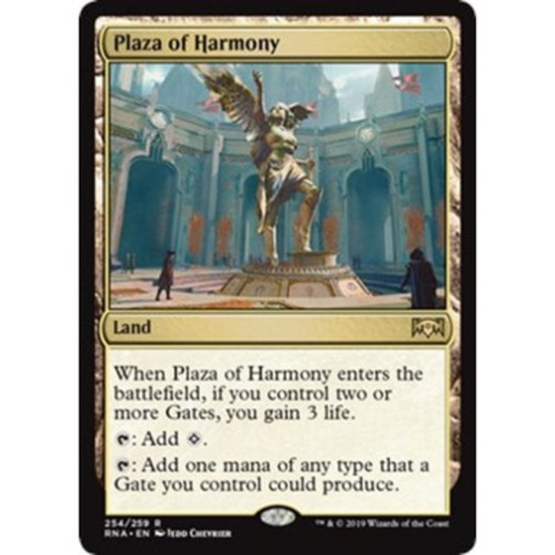 Plaza of Harmony (foil) | Ravnica Allegiance