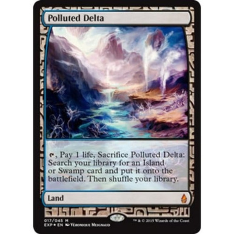 Polluted Delta (Zendikar Expeditions Full Art foil) | Masterpiece Series - Zendikar Expeditions