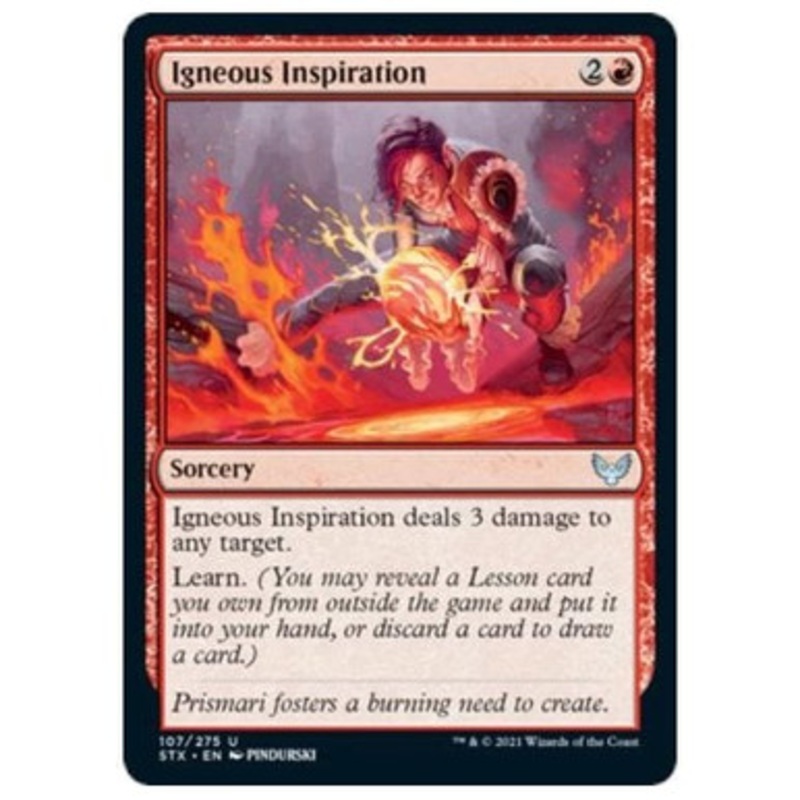 Igneous Inspiration | Strixhaven: School of Mages