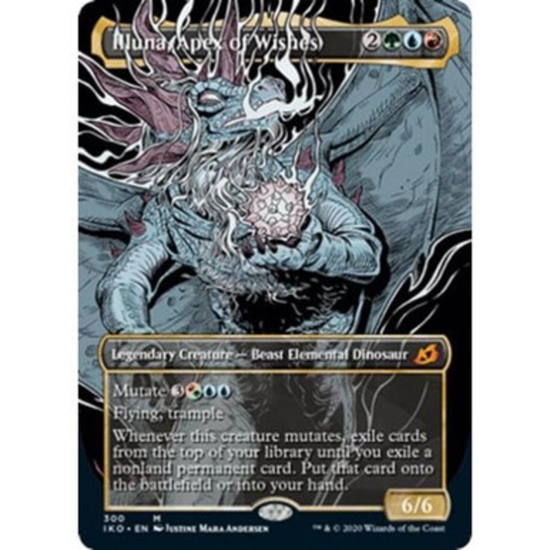 Illuna, Apex of Wishes (Showcase Frame) (foil) | Ikoria: Lair of Behemoths