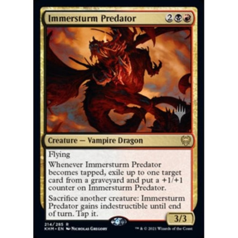 Immersturm Predator (Promo Pack non-foil) | Kaldheim
