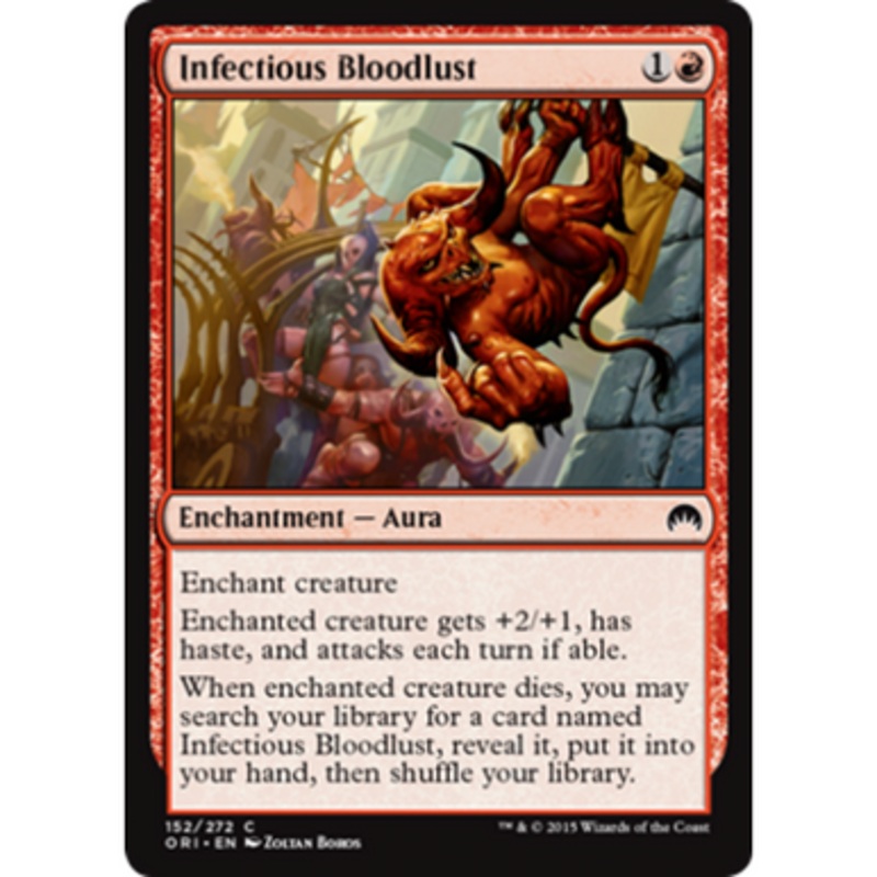Infectious Bloodlust (foil) | Magic Origins