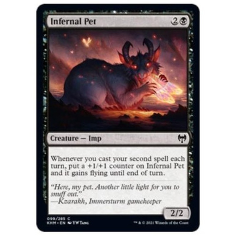 Infernal Pet (foil) | Kaldheim