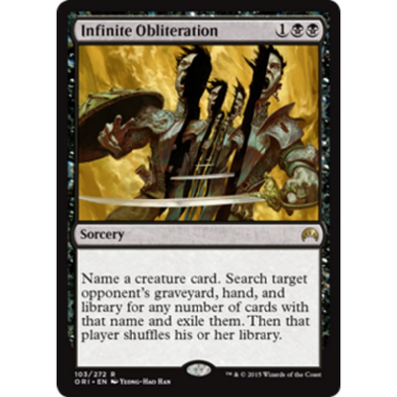 Infinite Obliteration (foil) | Magic Origins
