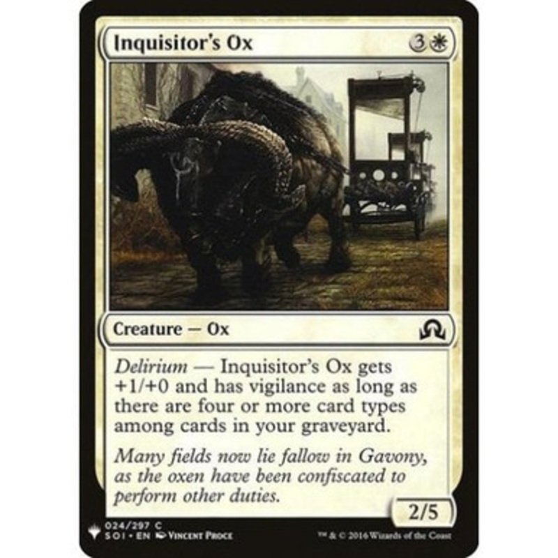 Inquisitor's Ox | Mystery Booster