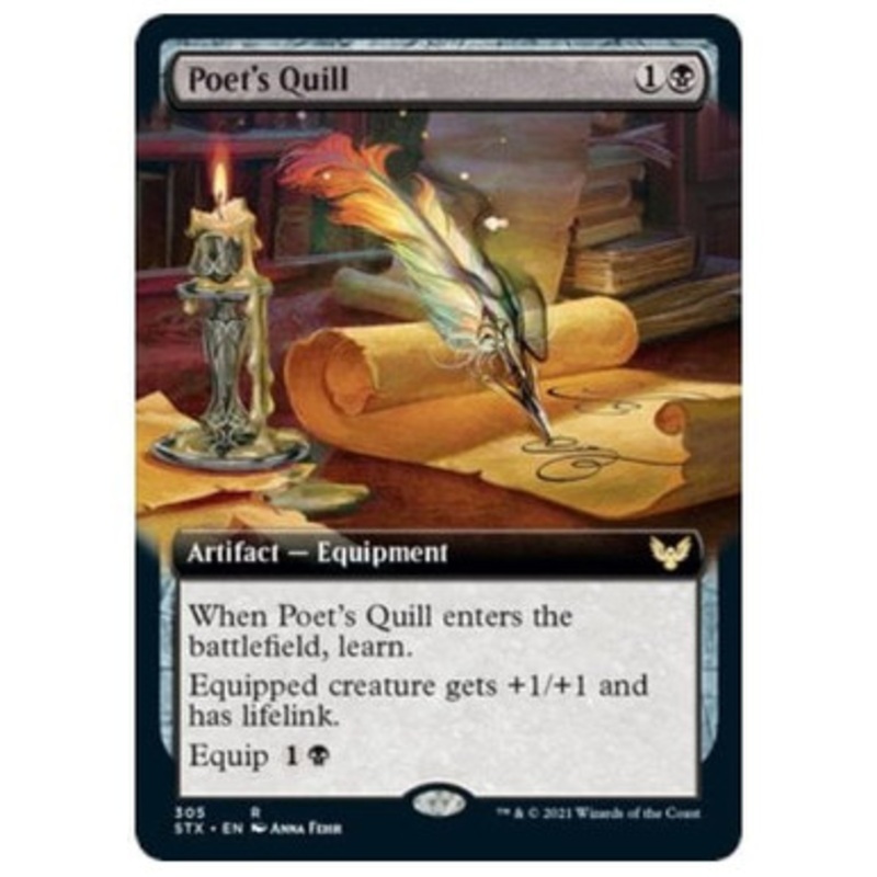 Poet's Quill (Extended Art) | Strixhaven: School of Mages