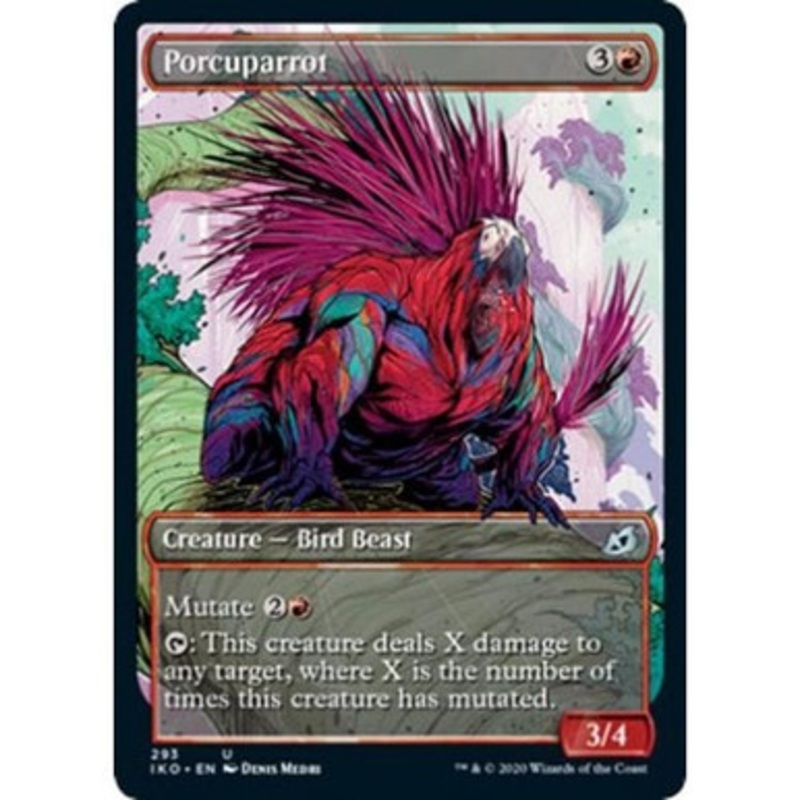Porcuparrot (Showcase Frame) | Ikoria: Lair of Behemoths