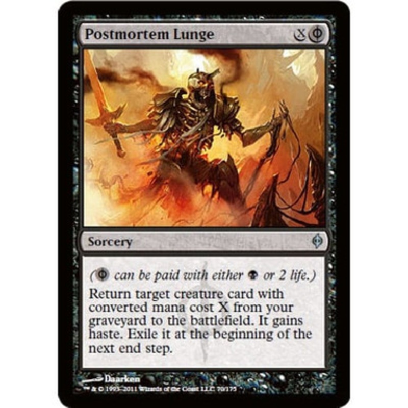 Postmortem Lunge