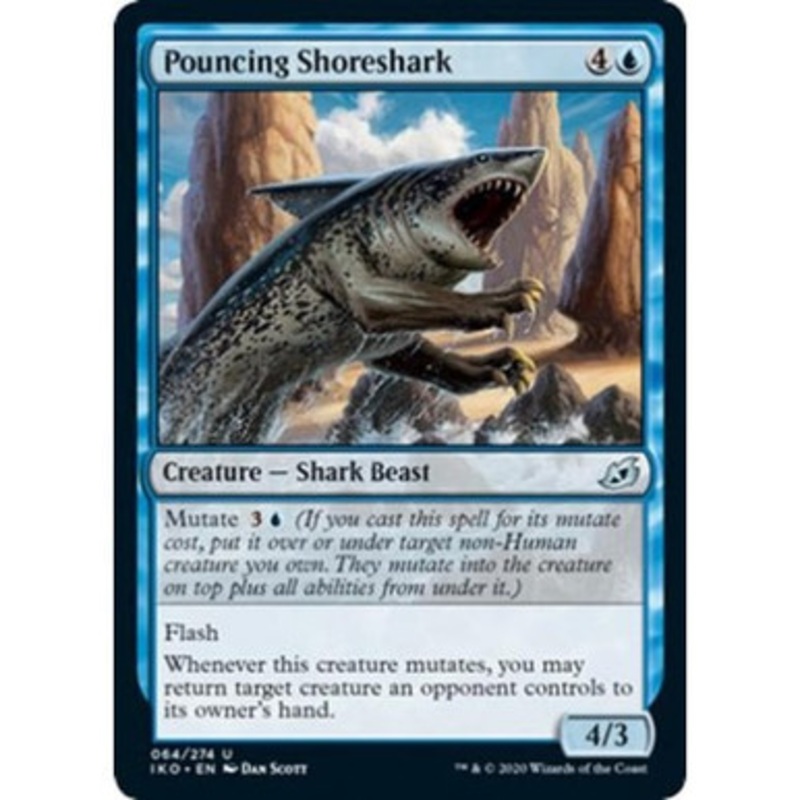 Pouncing Shoreshark (foil) | Ikoria: Lair of Behemoths