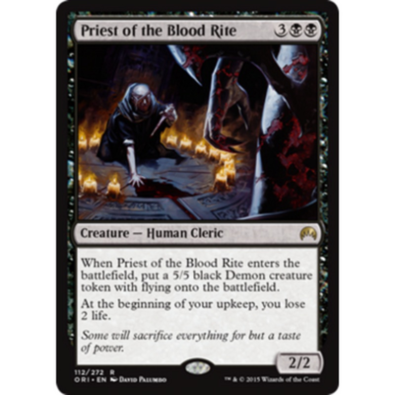 Priest of the Blood Rite (foil) | Magic Origins