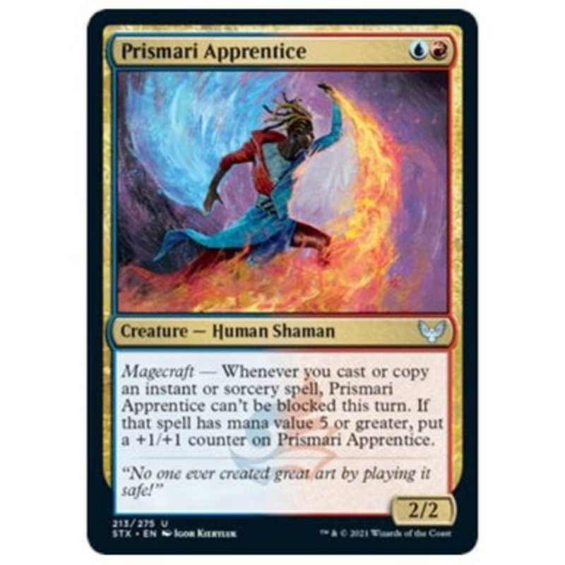 Prismari Apprentice (foil) | Strixhaven: School of Mages